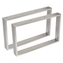 Stolová podnož STIFF, 680 x 420 mm, nerez