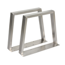 Stolová podnož VECTOR, 610 x 450 x 510 mm, nerez