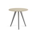 Stolová podnož ZEN, 690 x 725 mm, sivostrieborná