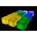Svítící LED koule 50 cm – 18 RGB + 12 bílé