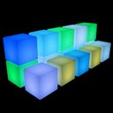 Svítící LED koule 50 cm – 18 RGB + 12 bílé