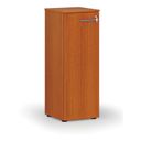 Szafa biurowa niska z drzwiami PRIMO WOOD, 400 x 420 x 1087 mm, wiśnia