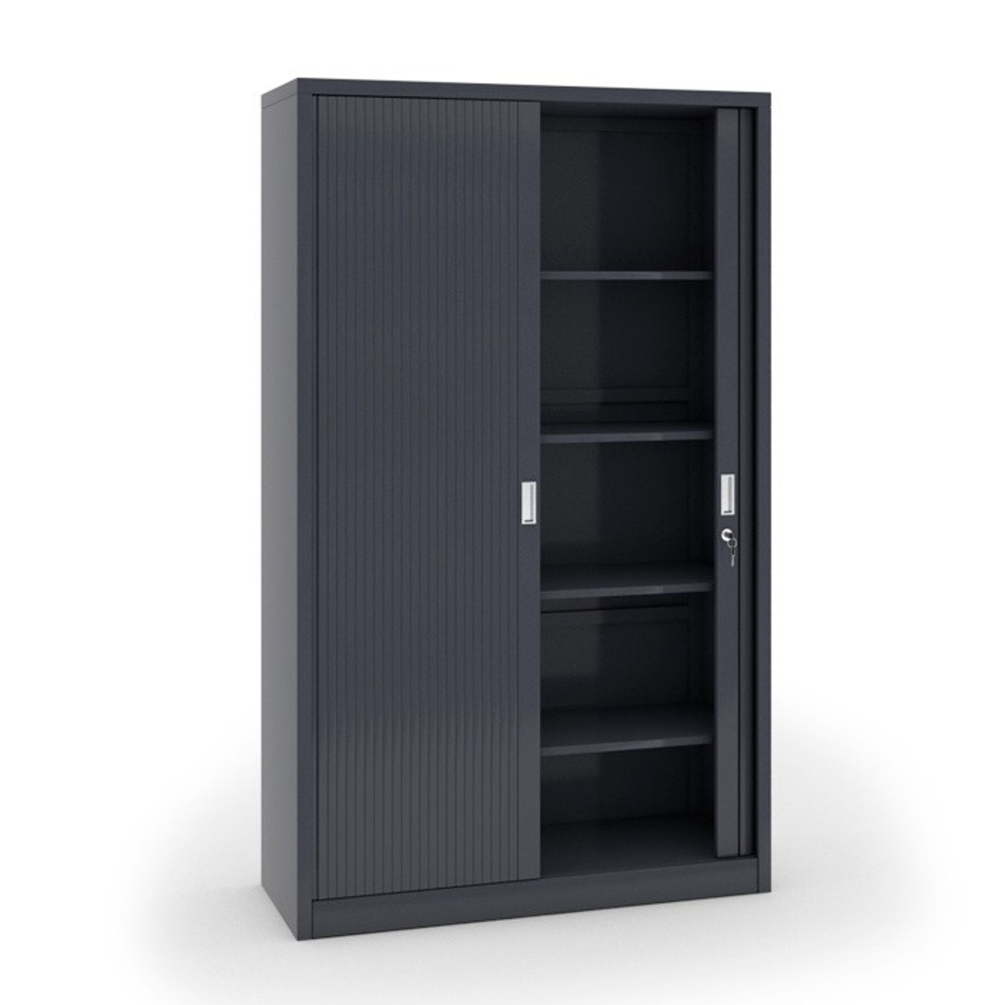 Szafa metalowa z drzwiami żaluzjowymi, 1990 x 1200 x 450 mm