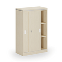 Szafa przesuwna ARRISTO LUX, 800 x 400 x 1236 mm, brzoza