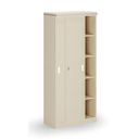 Szafa przesuwna ARRISTO LUX, 800 x 400 x 1836 mm, brzoza