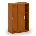 Szafa przesuwna MIRELLI, 800 x 400 x 1200 mm, czereśnia