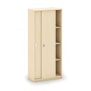 Szafa przesuwna MIRELLI, 800 x 400 x 1800 mm, brzoza
