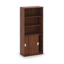 Szafa przesuwna MIRELLI, 800 x 400 x 1800 mm, orzech
