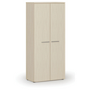 Szafa ubraniowa z wysuwem PRIMO WOOD, 800 x 420 x 1781 mm, brzoza