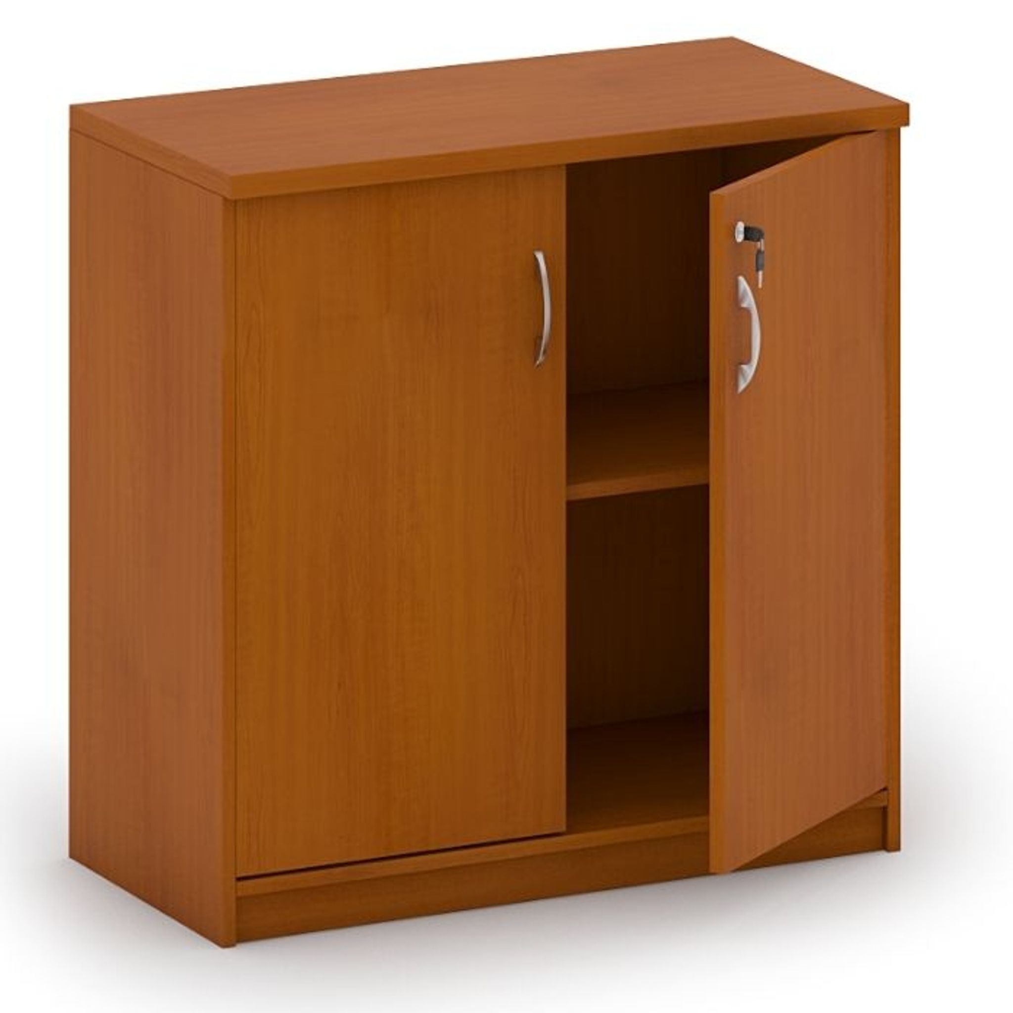 Szafka biurowa MIRELLI, 800 x 400 x 800 mm,  czereśnia