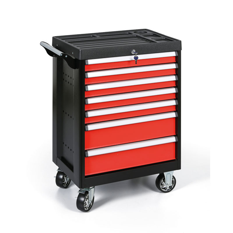 Szafka narzędziowa na kółkach, 2 szuflady, 965 x 664 x 464 mm