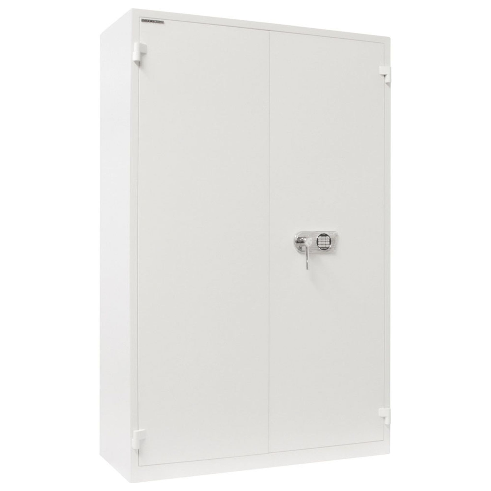 Szafka pancerna na dokumenty, zamek elektroniczny, 1951 x 1200 x 520 mm, 851 l