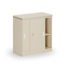 Szafka przesuwna ARRISTO LUX, 800 x 400 x 836 mm, brzoza