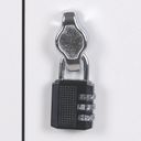 Szafka ubraniowa S2, 2-drzwiowa, 1800 x 600 x 500 mm, demontaż, zamek obrotowy, drzwi szare