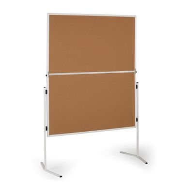 Tablica informacyjno-moderacyjna, 1200 x 1500 mm, korkowa, składana