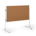 Tablica informacyjno-moderacyjna, 1200 x 1500 mm, korkowa, składana