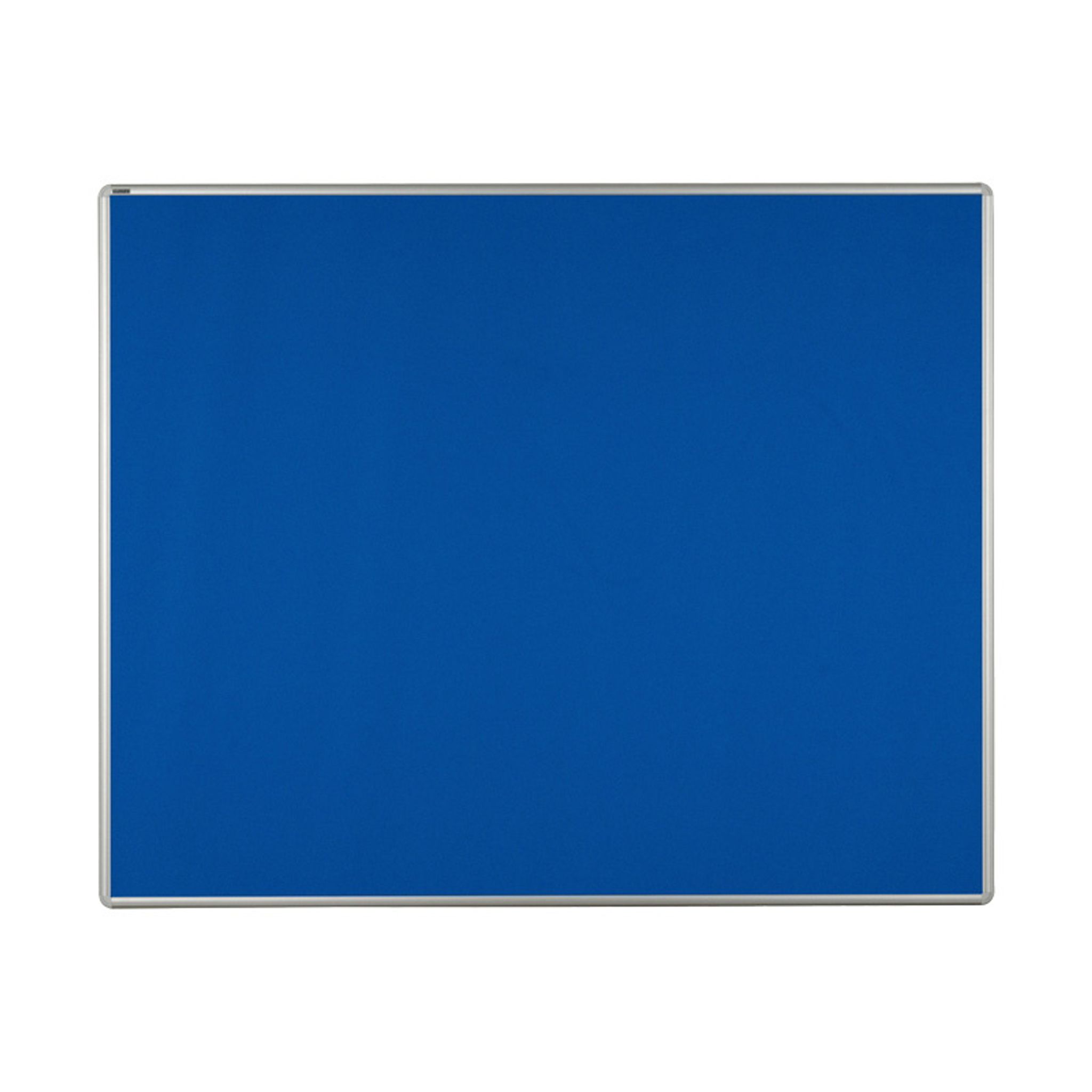 Tablica tekstylna ekoTAB w aluminiowej ramie, 1500 x 1200 mm, niebieska