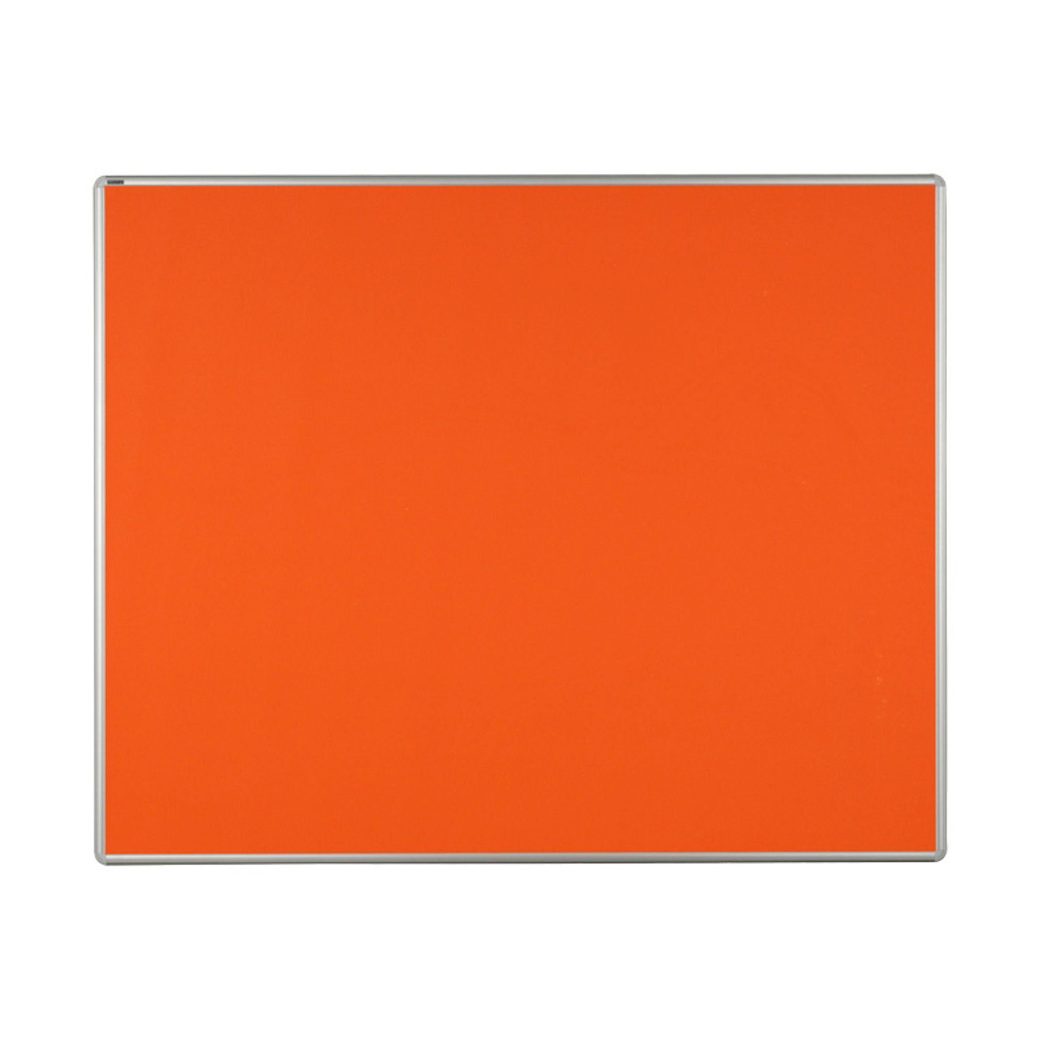 Tablica tekstylna ekoTAB w aluminiowej ramie, 1500 x 1200 mm, pomarańczowa