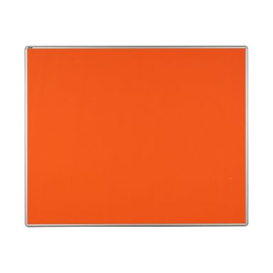 Tablica tekstylna ekoTAB w aluminiowej ramie, 1500 x 1200 mm, pomarańczowa