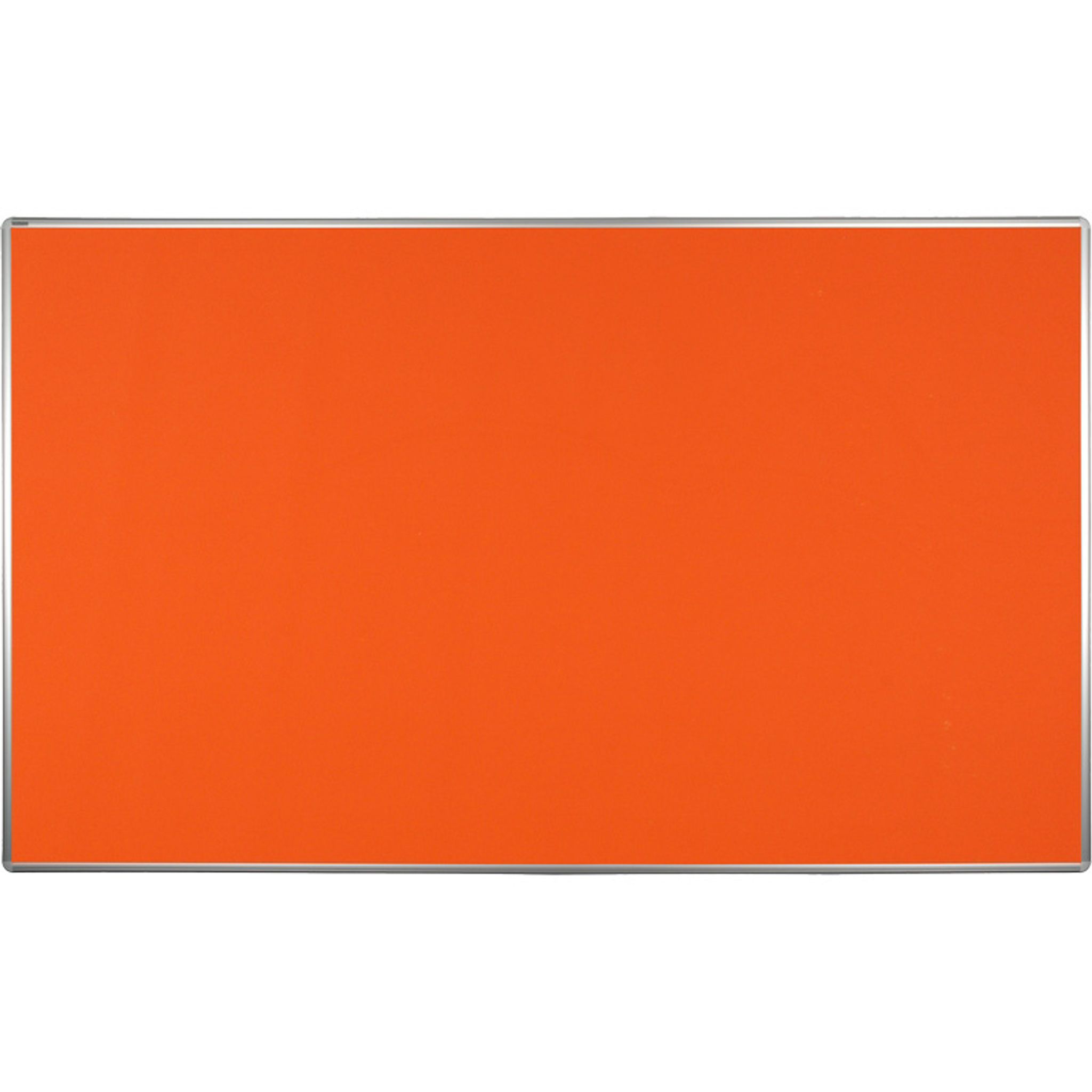 Tablica tekstylna ekoTAB w aluminiowej ramie, 2000 x 1200 mm, pomarańczowa