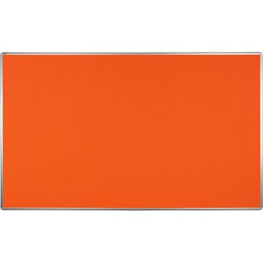 Tablica tekstylna ekoTAB w aluminiowej ramie, 2000 x 1200 mm, pomarańczowa