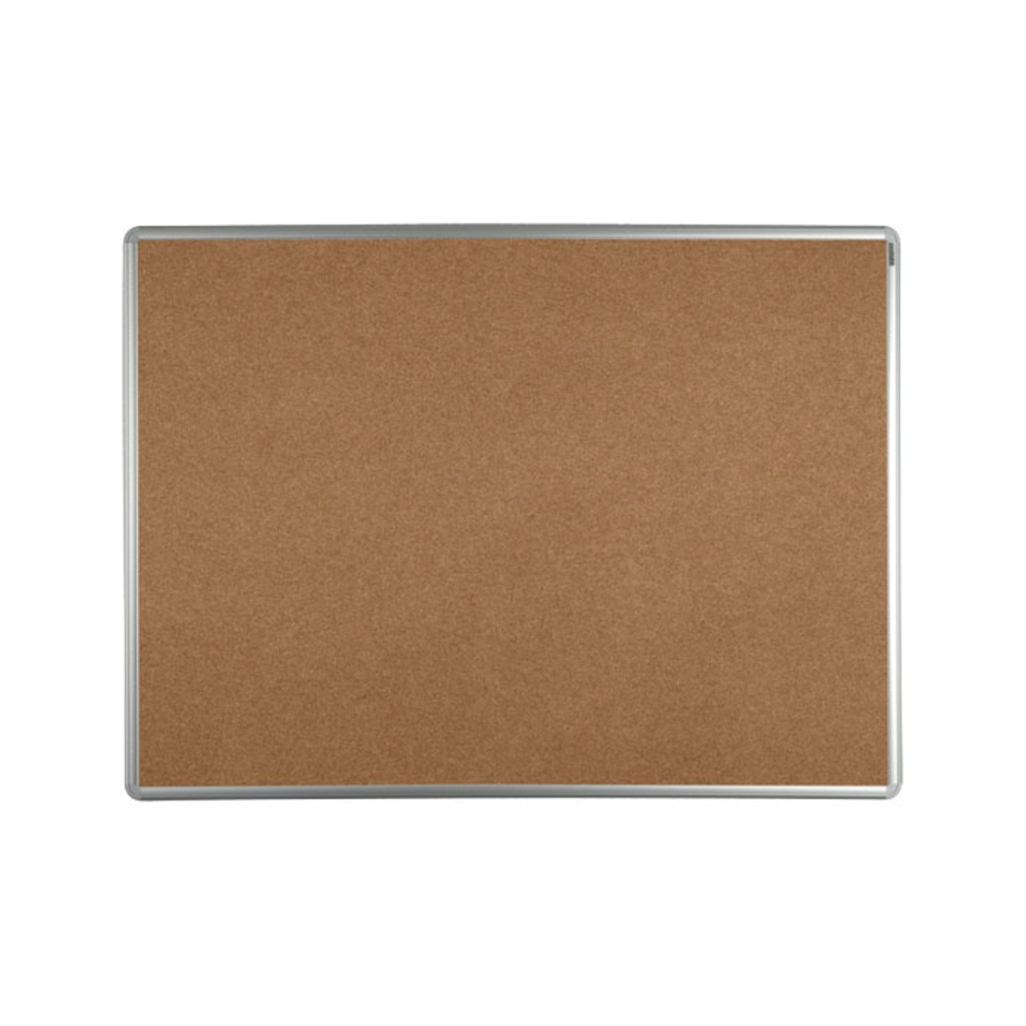 Tablica tekstylna ekoTAB w aluminiowej ramie, 900 x 600 mm, brązowa