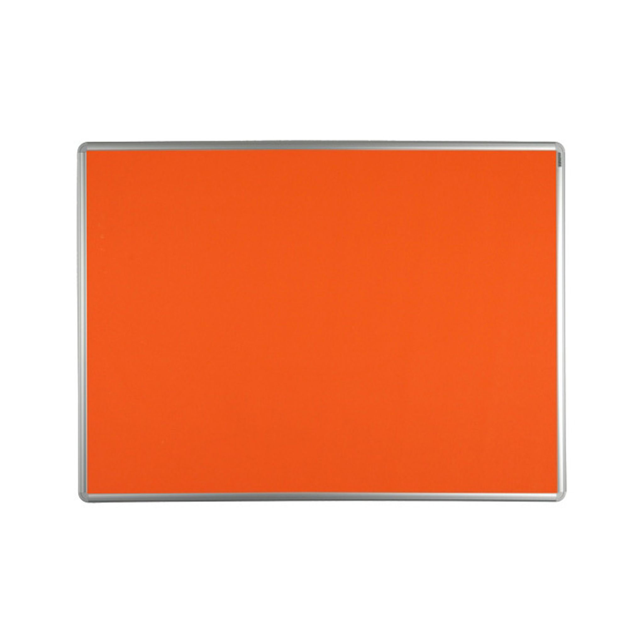 Tablica tekstylna ekoTAB w aluminiowej ramie, 900 x 600 mm, pomarańczowa