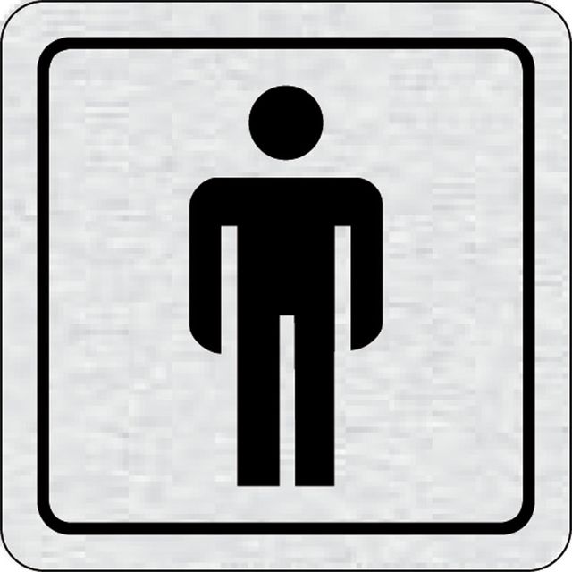 Tabliczka na drzwi - WC męski