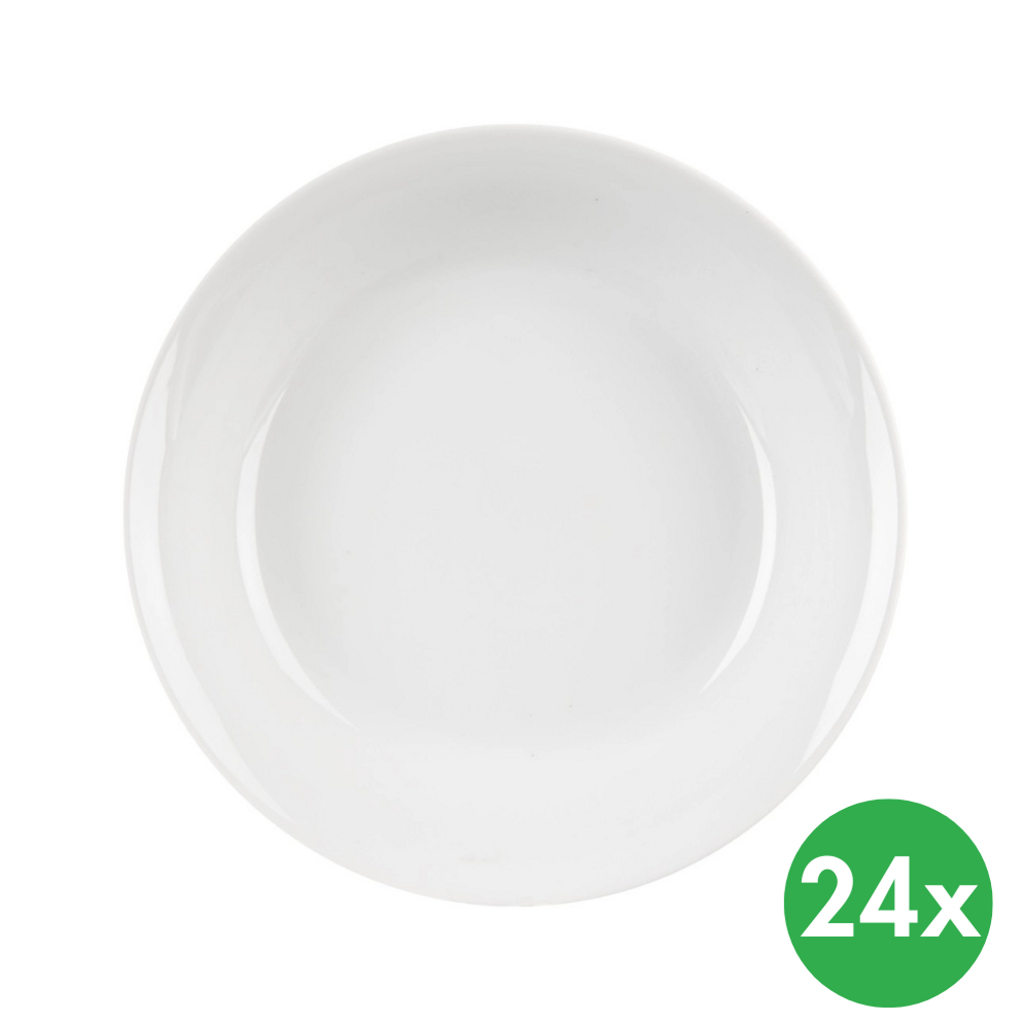Talíř hluboký dětský MONA, pr. 19 cm, porcelán, 24 ks