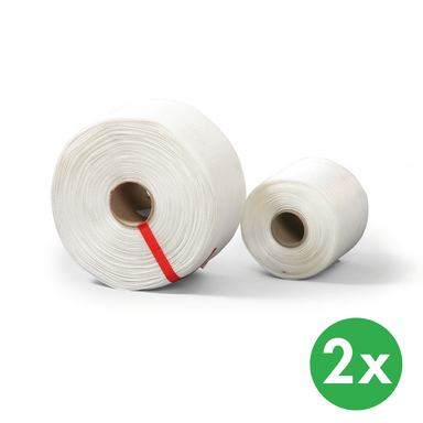 Taśma spinające do pakowania PES, tkana podłużnie 16 mm x 850 m, 2 szt.