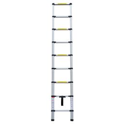 Teleskopický hliníkový žebřík G21, 2,6 m, 9 příček