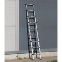 Teleskopierbare Aluminium-Leiter PROFI, 2,65 m, 9 Sprossen