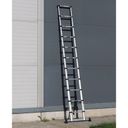 Teleskopierbare Aluminium-Leiter PROFI, 3,29 m, 11 Sprossen