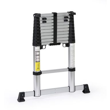 Teleskopierbare Aluminium-Leiter PROFI, 3,29 m, 11 Sprossen