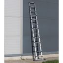Teleskopierbare Aluminium-Leiter PROFI, 3,92 m, 13 Sprossen
