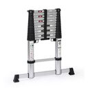 Teleskopierbare Aluminium-Leiter PROFI, 3,92 m, 13 Sprossen