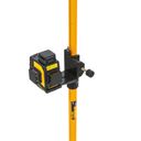 Teleskopische Klemmstange für Laser, 1,23–3,85 m
