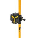 Teleskopische Klemmstange für Laser, 1,23–3,85 m