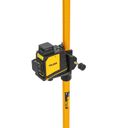Teleskopische Klemmstange für Laser, 1,23–3,85 m