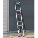 Teleskopowa drabina aluminiowa PROFI, 2,6 m, 9 szczebli
