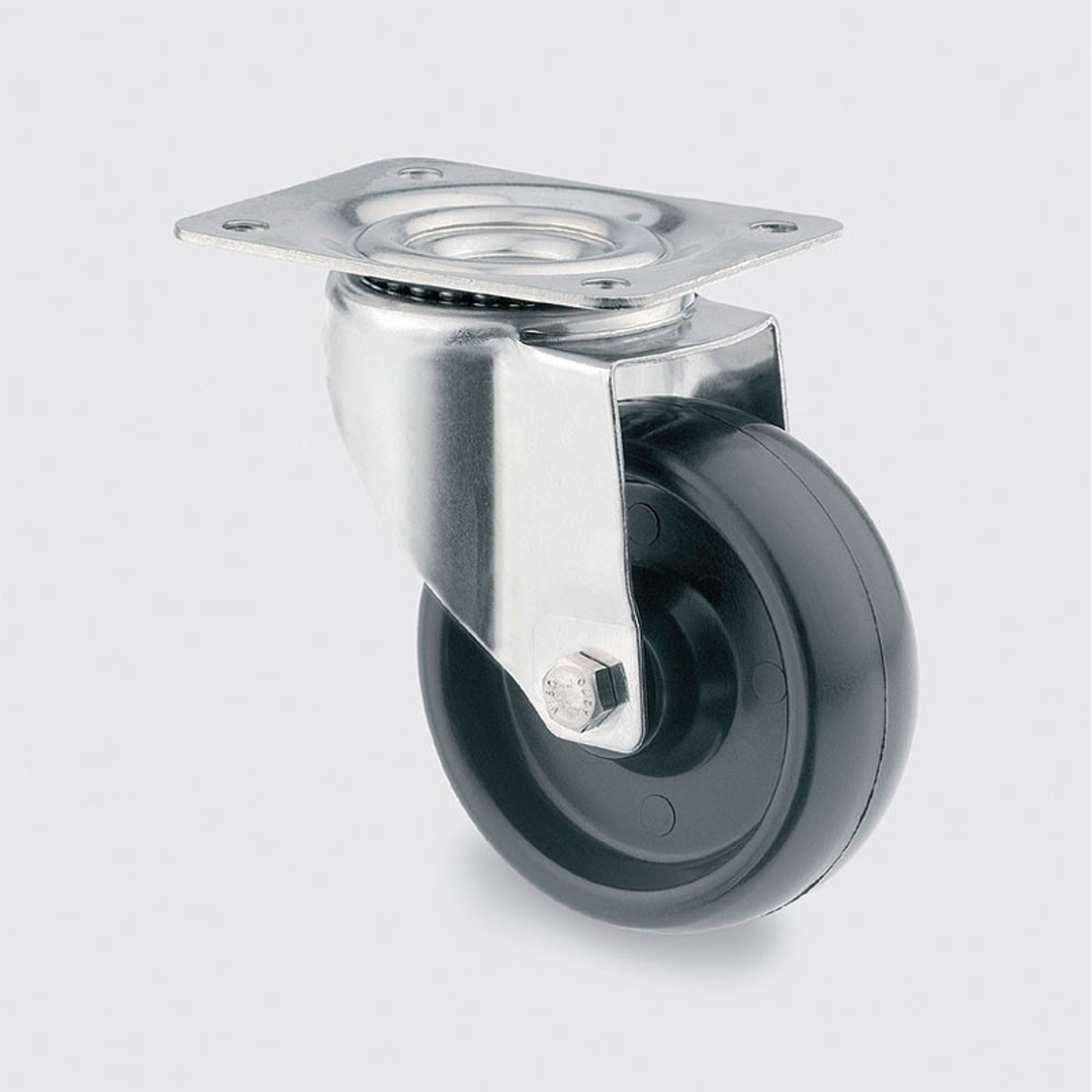TENTE Temperaturbeständige Rolle -40 °C bis +280 °C, drehbar, 80 mm