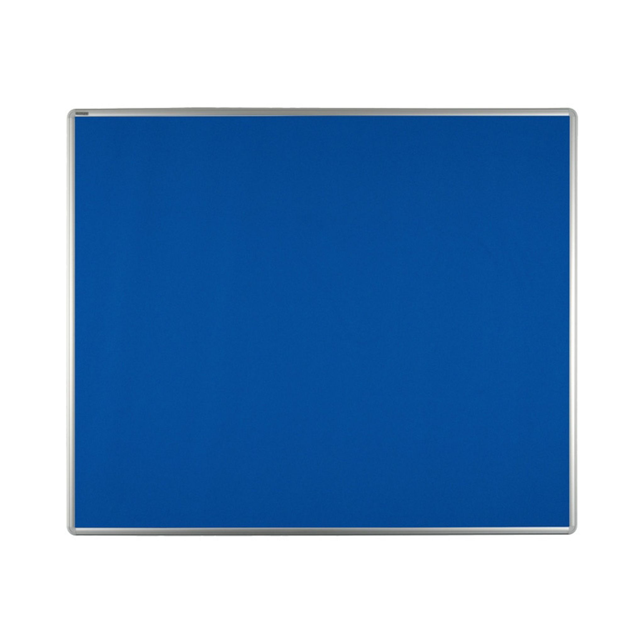 Textil-Pinnwand ekoTAB mit Alurahmen, 1200 x 900 mm, blau