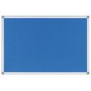 Textilní nástěnka, modrá, 1200 x 900 mm