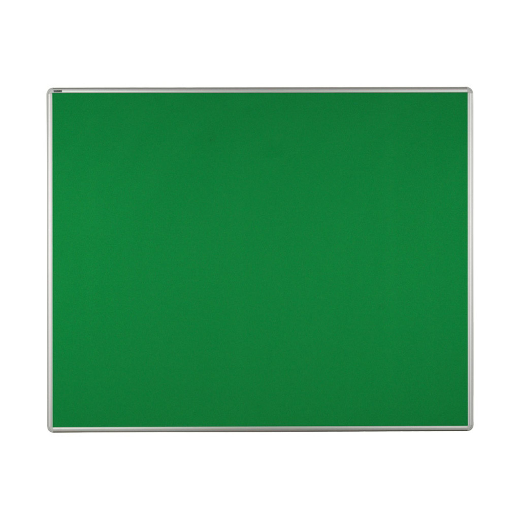 Textiltafel ekoTAB mit Alurahmen, 1500 x 1200 mm, grün
