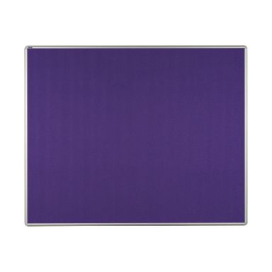 Textiltafel ekoTAB mit Alurahmen, 1500 x 1200 mm, lila