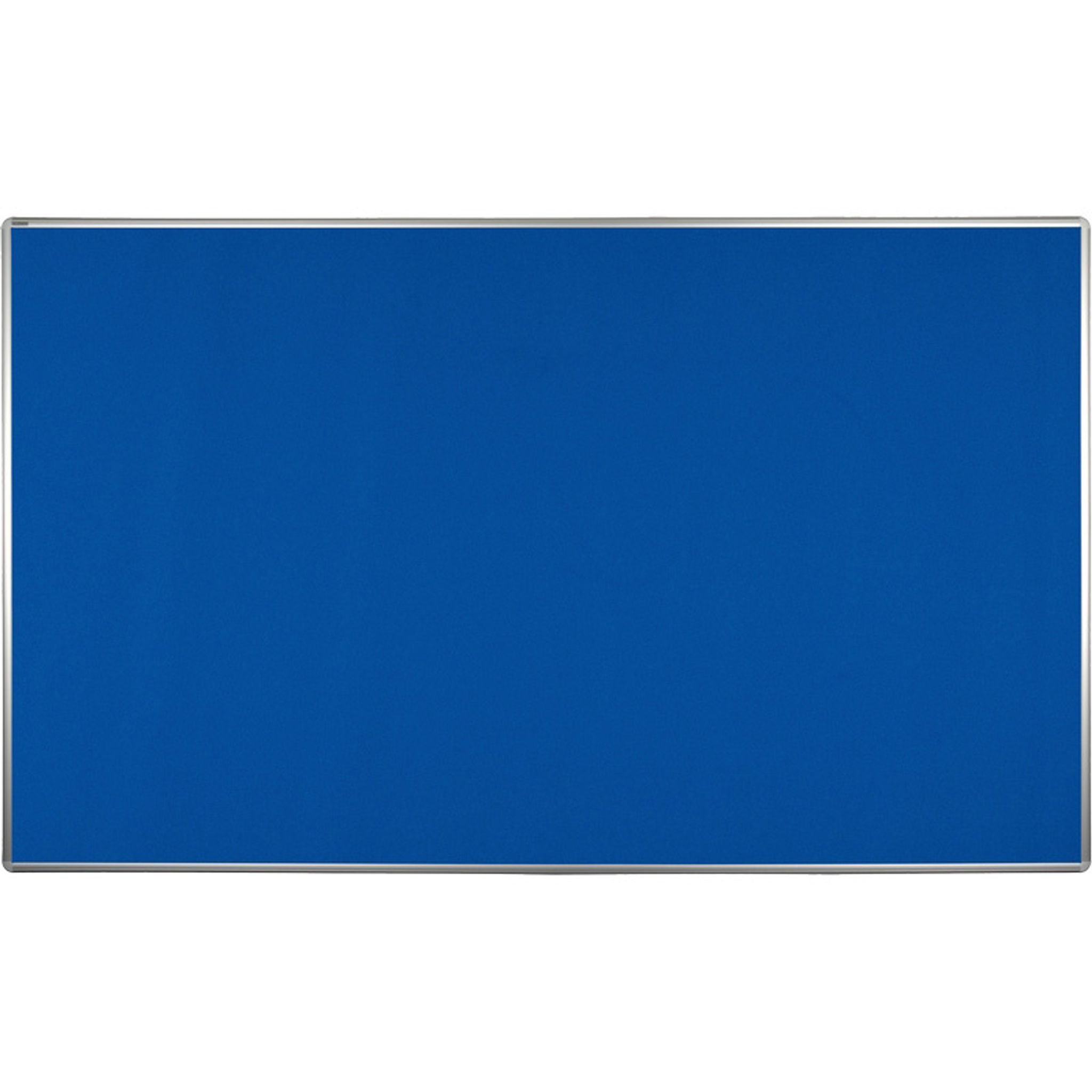 Textiltafel ekoTAB mit Alurahmen, 2000 x 1200 mm, blau
