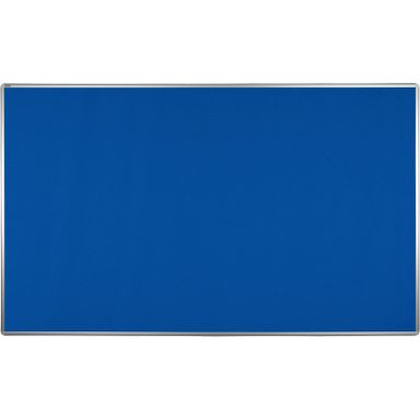 Textiltafel ekoTAB mit Alurahmen, 2000 x 1200 mm, blau