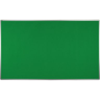 Textiltafel ekoTAB mit Alurahmen, 2000 x 1200 mm, grün