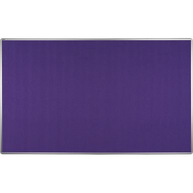 Textiltafel ekoTAB mit Alurahmen, 2000 x 1200 mm, lila