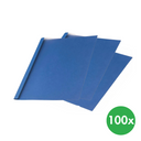 Thermobindemappen, 4 mm, blau
